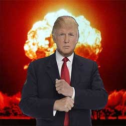 Donny Little Dick Tweets the start of a bigly terrific nuclear arms race