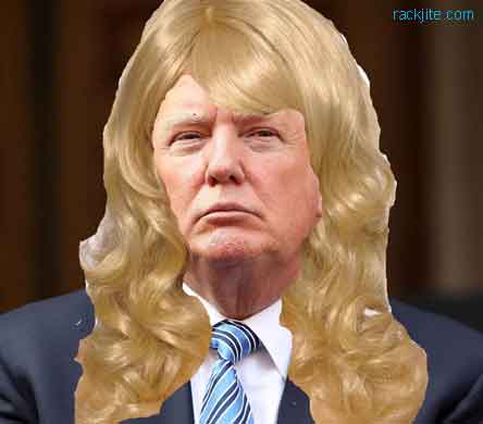 Trump is the Ugly Girl the High school voted Prom Queen