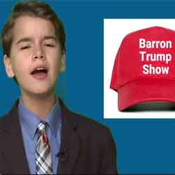 The Baron Trump show, pull my finger dad says!