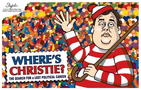 Where's Chris Christie?