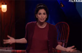 Sarah Silverman, thanksgiving for a nation founded on genocide and slavery