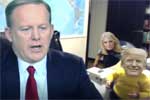 Daily Show, Spicer loses control of interview from unruly children