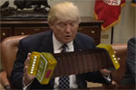 Life Accordion to Trump #2 - screeching along with Donald