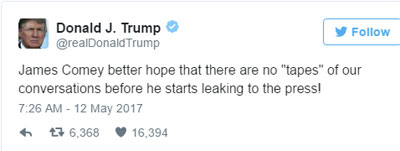 Trump's morning tweet that may be the beginning of the end