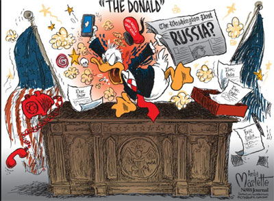 The Donald, a Duck meltdown