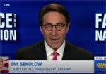 Pat Robertson lawyer Jay Sekulow makes lying crystal clear, Daily Show