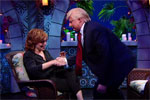 Happy Joy Behar interview with Donald Trump, The President Show