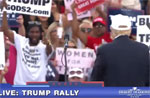 Rachel Maddow outs Donald Trump's lunatic rally supporter Michael the Blackman
