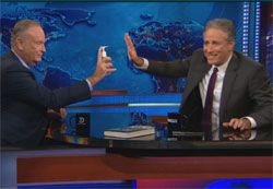 Bill O'reilly attacks Jon Stewart!