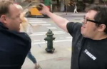 Raging Alex Jones Loses His S@#$ Gets Baptised With Coffee in Seattle