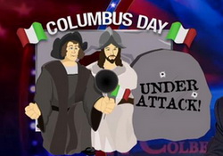 Columbus Day Under Attack Stephen Colbert