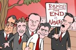 The Republican Doomsday Cult, a MarkFiore Cartoon  