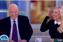 The View - Sen John McCain on Trump's Threat - He's Not Scared, Also Draft Dodgers, Health Care