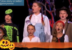 Jimmy Kimmel Children's Choir PSA: Sings About Halloween Candy  and the Misguided Adults Who Give Out Other things!  