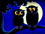 Hootie & Owlie animation by Zina Saunders. Gun lobbies push for gun silencer legalization, for 'the safety of the children'  video