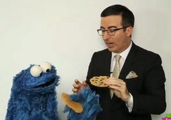  Furchester Hotel: On Last Week Tonight John Oliver has Bad News for Cookie Monster 