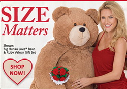 Kinky 'Big Hunka Love Teddy Bear' Freaky Valentine's Day Gift, & NSFW Parody