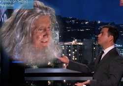 Jimmy Kimmel Talks to God About Big Bang Theory  Regis? 