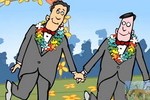 Republicans Love Gay Marriage,  animation Mark Fiore