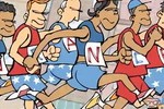 "Boston" Americans Like Marathon Runners Must Carry On  Animation Mark Fiore 