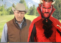 Dick Cheney & Satan: Alliance for a Scared America  Betty Bowers