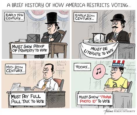 republican suppressing the vote
