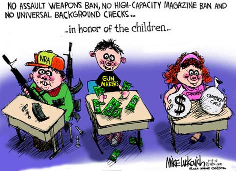 nra loves guns more than kids