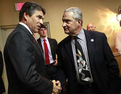 Judge Tom Horn and friend Rick Perry