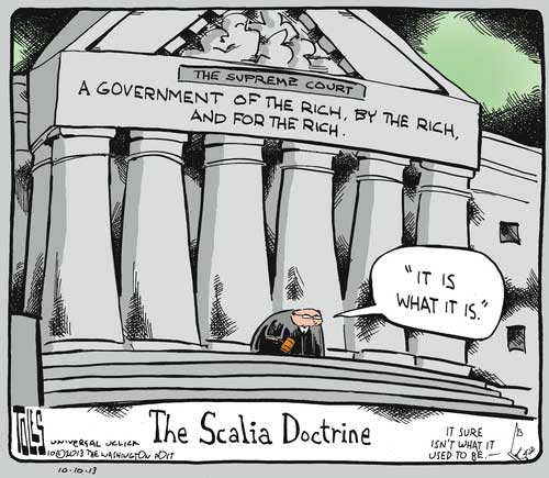 Scalia for the rich