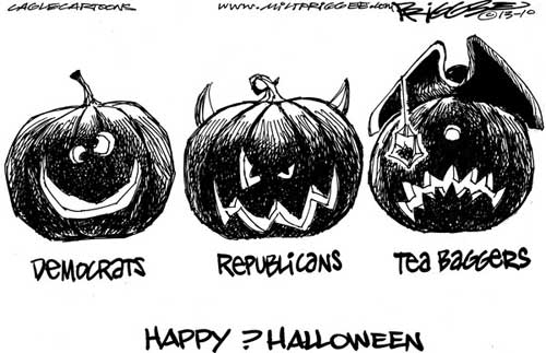 halloween political pumkins