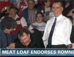 Meat loaf sings for romney