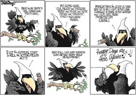 jim crow cartoon