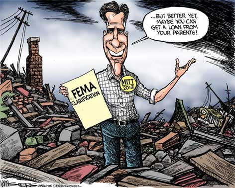 Romney no FEMA, ask your parents
