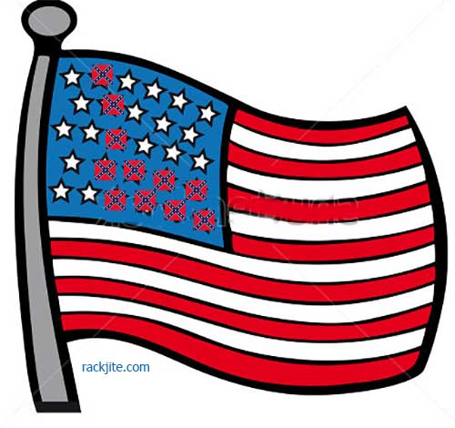 American election flag