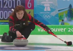 Ladies Olympic fart curling