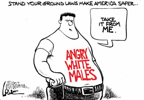 armed angry white males