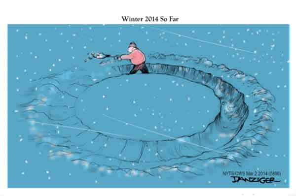 cold winter of 2014
