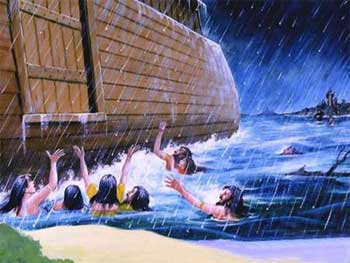 Ken Ham celebrates the genocide of the ark