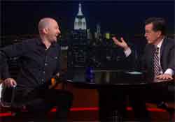 Darren Aronofsky interview Stephen Colbert Noah