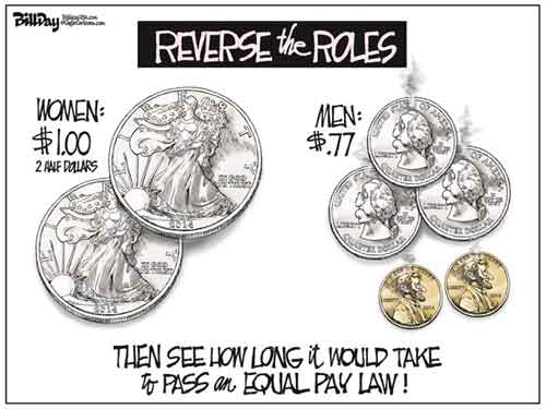 Equal Pay Reversal, bill day