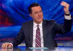 Stephen Colbert on Who will Replace David Letterman on CBS