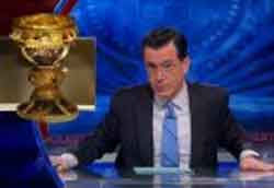 stephen colbert finds holy grail