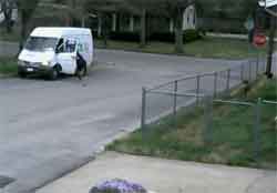 fedex in trouble, caught on camera
