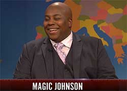 SNL weekend update magic johnson