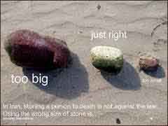 good stoning stones