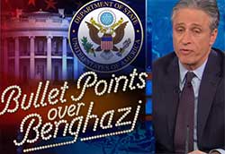 bullet points over benghazi