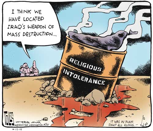 religious intolerance
