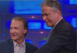 bill maher on Daily Show