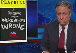 Republicans Always Wrong, Daily Show