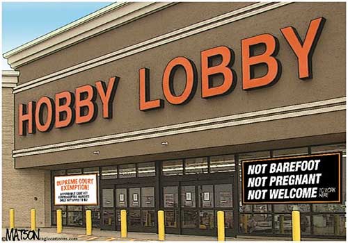 hobby lobby barefoot and pregnant